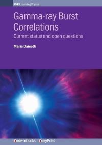 Book Cover for Gamma-Ray Burst Correlations by Dr Maria Dainotti