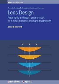 Book Cover for Lens Design by Donald Dilworth
