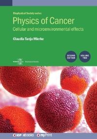 Book Cover for Physics of Cancer by Professor Claudia Tanja Mierke