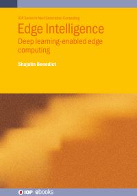 Book Cover for Edge Intelligence by Shajulin Benedict