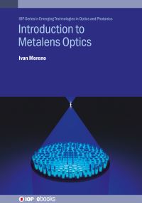 Book Cover for Introduction to Metalens Optics by Ivan Moreno