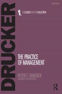 Book Cover for The Practice of Management by Peter F Drucker