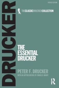 Book Cover for The Essental Drucker by Peter F Drucker