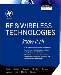 Book Cover for RF & Wireless Technologies by Bruce Alan Fette,  Daniel M Dobkin,  Dan Bensky,  David Lide,  Farid Dowla