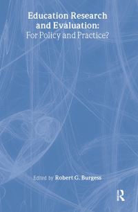 Book Cover for Educational Research and Evaluation by Robert G Burgess