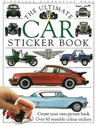 Book Cover for Car Ultimate Sticker Book by DK