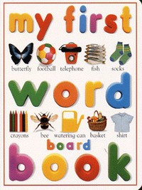 Book Cover for My First Word Board Book by Angela Wilkes