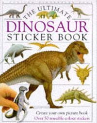 Book Cover for Ultimate Dinosaur Sticker Book by DK