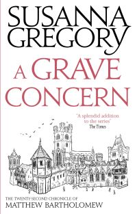 Book Cover for A Grave Concern by Susanna Gregory