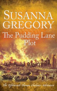 Book Cover for The Pudding Lane Plot by Susanna Gregory