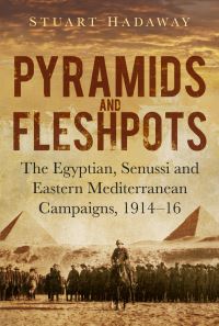 Book Cover for Pyramids and Fleshpots by Stuart Hadaway