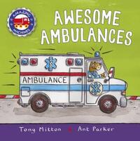 Book Cover for Awesome Ambulances by Tony Mitton