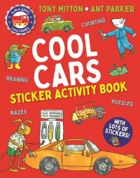 Book Cover for Amazing Machines Cool Cars Activity Book by Tony Mitton