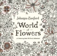 Book Cover for World of Flowers by Johanna Basford
