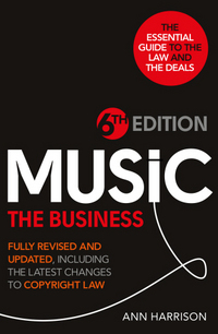 Book Cover for Music - The Business by Ann Harrison