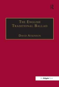Book Cover for The English Traditional Ballad by David Atkinson