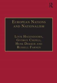 Book Cover for European Nations and Nationalism by Louk Hagendoorn, Centre for Research in Ethnic Relations Economic and Social Research Council, Dansk center for migration og etniske studier, European Research Centre on Migration and Ethnic Relations