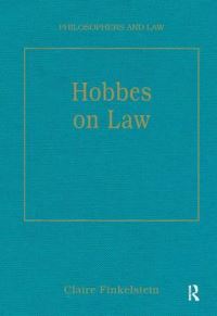 Book Cover for Hobbes on Law by Claire Oakes Finkelstein