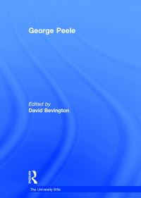 Book Cover for George Peele by David M Bevington