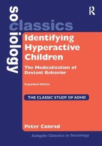 Book Cover for Identifying Hyperactive Children by Peter Conrad