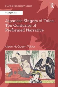Book Cover for Japanese Singers of Tales by Alison Tokita