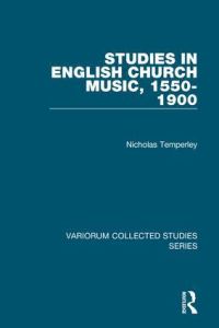 Book Cover for Studies in English Church Music, 1550-1900 by Nicholas Temperley