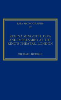 Book Cover for Regina Mingotti by Michael Burden