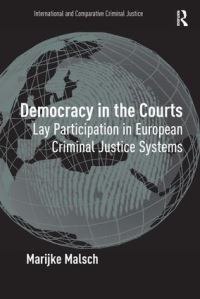 Book Cover for Democracy in the Courts by M Malsch