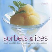 Book Cover for Sorbets & Ices by Sara Lewis