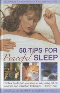 Book Cover for 50 Tips for Peaceful Sleep by Tracey Kelly
