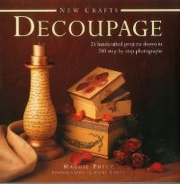 Book Cover for Decoupage by Maggie Pryce
