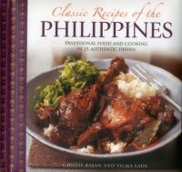 Book Cover for Classic Recipes of the Philippines by Ghillie Ba­san, Vilma Laus