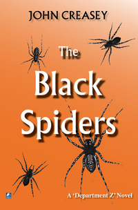 Book Cover for The Black Spiders by John Creasey