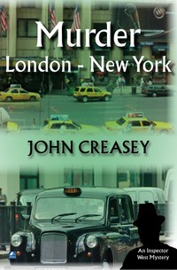 Book Cover for Murder, London - New York by John Creasey