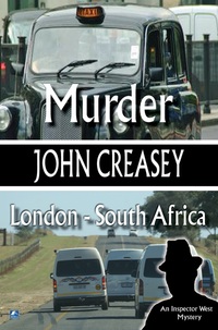 Book Cover for Murder, London - South Africa by John Creasey