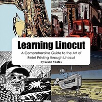 Book Cover for Learning Linocut by Susan Yeates