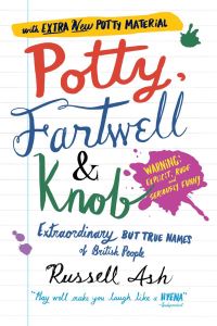 Book Cover for Potty, Fartwell & Knob by Russell Ash
