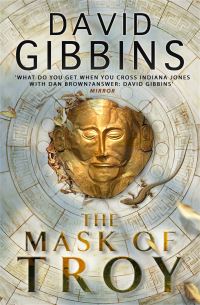 Book Cover for The Mask of Troy by David Gibbins