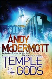 Book Cover for Temple of the Gods by Andy McDermott
