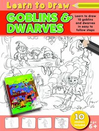 Book Cover for Learn to Draw Goblins and Dwarves by Amy Mchugh