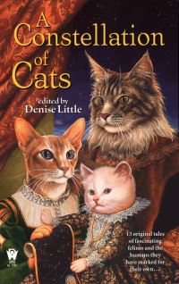 Book Cover for A Constellation of Cats by Denise Little, Copyright Paperback Collection Library of Congress