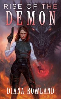 Book Cover for Rise of the Demon by Diana Rowland, Copyright Paperback Collection Library of Congress
