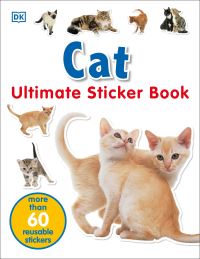 Book Cover for Ultimate Sticker Book: Cat by DK
