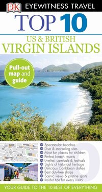 Book Cover for DK Eyewitness Top 10 US and British Virgin Islands. DK Eyewitness Travel Top 10 by DK Eyewitness