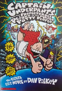 Book Cover for Captain Underpants and the Preposterousplight of the Purple Potty People by Gloria Skurzynski, Alane Ferguson