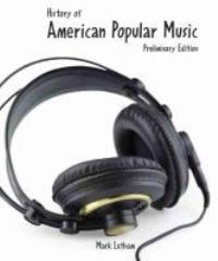Book Cover for History of American Popular Music W/ Rhapsody by Mark Latham