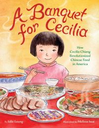 Book Cover for A Banquet for Cecilia by Julie Leung