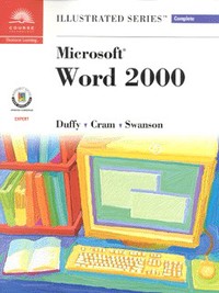 Book Cover for Microsoft Word 2000 by Carol Cram, Jennifer A Duffy, Marie L Swanson