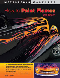 Book Cover for How to Paint Flames by Bruce Caldwell