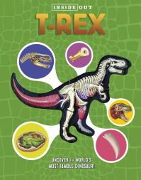 Book Cover for Inside Out T. Rex by Dennis Schatz